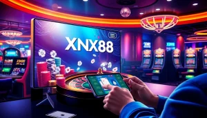 Play thrilling games and win big at XN88 online casino with engaging visuals and diverse gaming options.