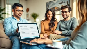 People engaging in online surveys on https://enqueteplein.nl in a cozy home environment.