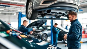 Find reliable auto repair near me with experienced technicians working in a clean garage.