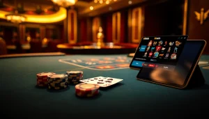 Experience the excitement of kkwin kkwin at a luxurious baccarat table with dynamic gameplay.