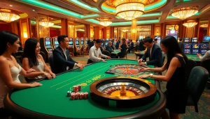Players experience thrilling moments at U888 casino table games, showcasing excitement and strategy.
