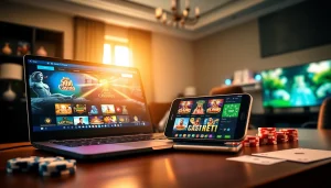 Engage with Canada casinos online through energetic gaming devices in an inviting atmosphere.