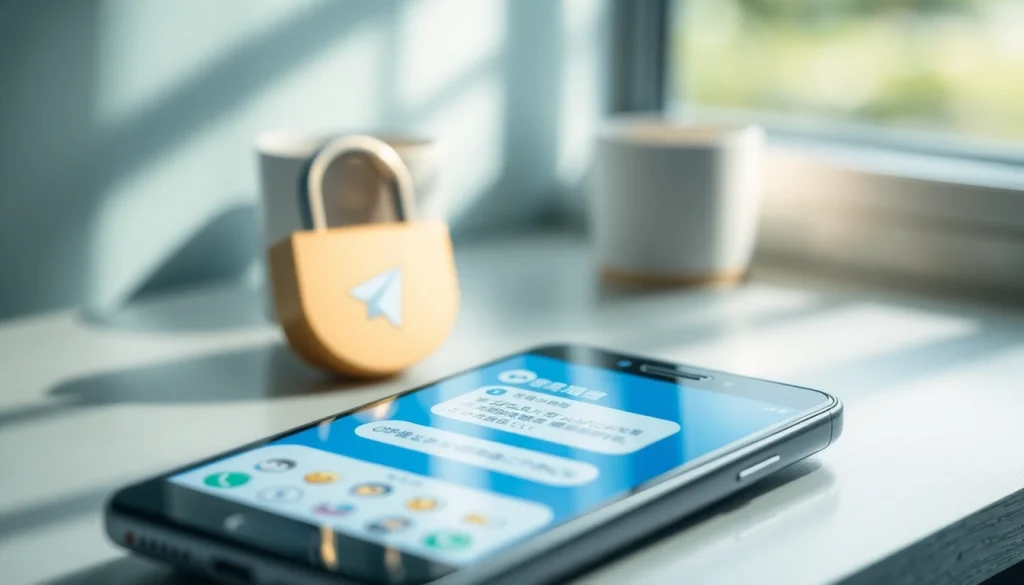 Explore Telegram中文's interface and features for secure messaging, emphasizing user-friendly design and vibrant interactions.