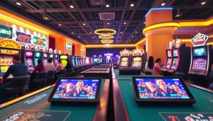 Jadilah sebahagian daripada pengalaman kasino dalam talian Malaysia dengan permainan yang menarik dan suasana yang menggembirakan.