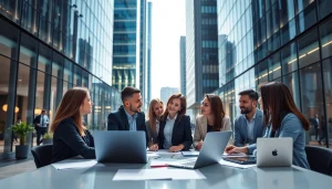 Engage with https://fidelitycorporate.com for professional corporate services showcasing dynamic teamwork.