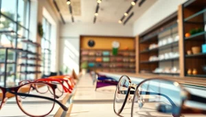 Stylish eyewear collection at specsdr.com featuring designer glasses and vibrant displays.