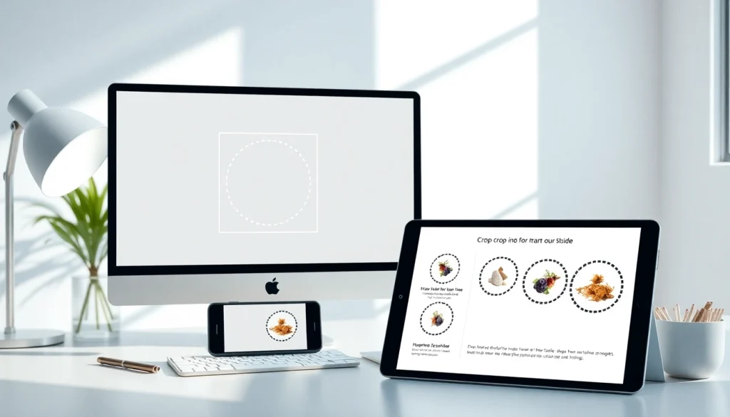 A user-friendly photo cropper interface showcasing the circle crop tool for effortless image cropping.