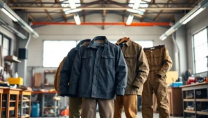 Utforska arbetskläder av hög kvalitet till bra pris med slitstarka och stiliga plagg för hantverkare.