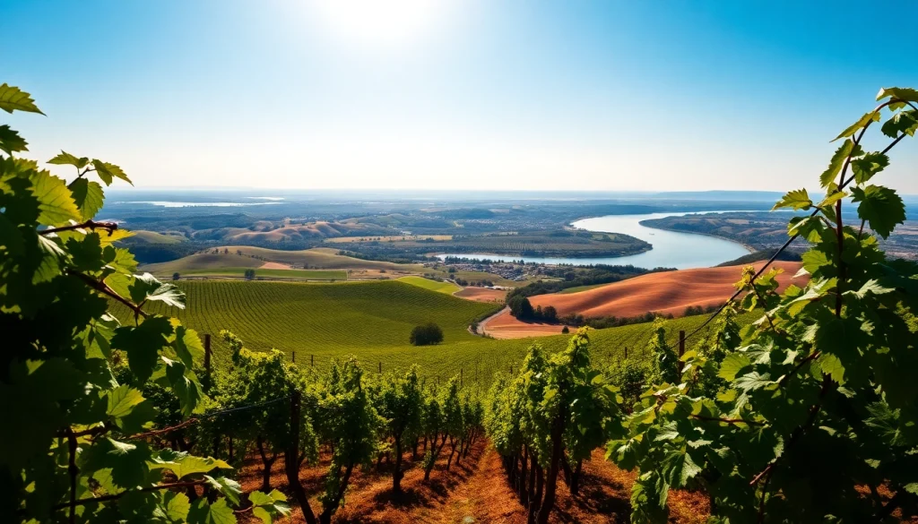 Explore the scenic vineyards of Clarksburg, CA, showcasing vibrant nature and a tranquil atmosphere.