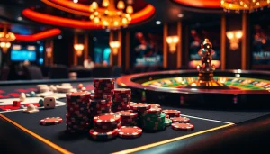 Discover vibrant gaming features at the best csgo gambling sites, showcasing thrilling casino elements.