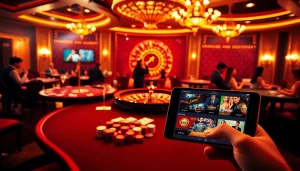 Engaging in thrilling games on https://lc88.supply/ with vibrant casino tables and exquisite atmosphere.
