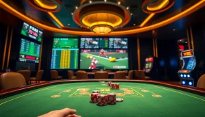 Experience the thrilling action of 7m cn live betting at a luxurious casino table.