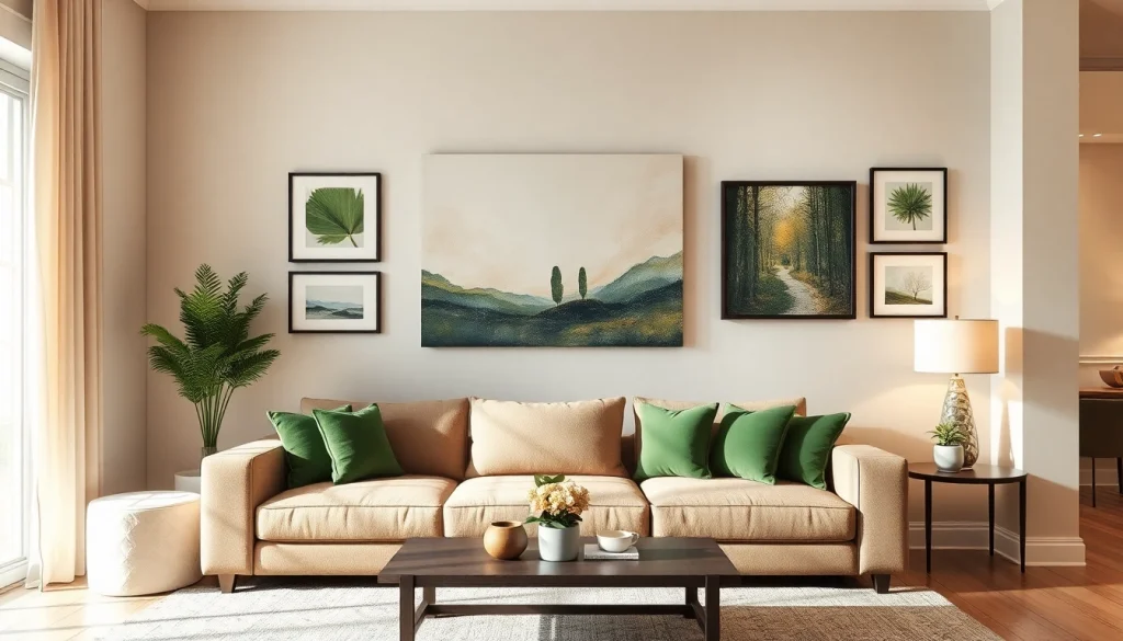 Enhance your space with vibrant wall art decor pieces creating a harmonious living environment.