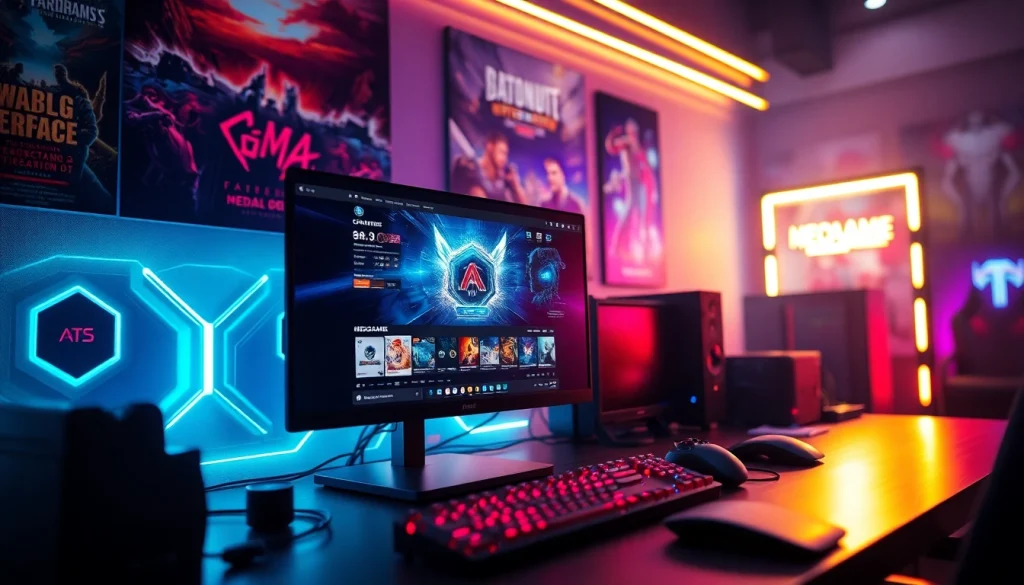 เมก้าเกมที่มีการตั้งค่าการเล่นเกมที่มีสไตล์และเทคโนโลยีที่ทันสมัย