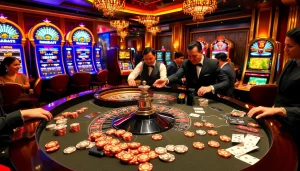 Experience the thrill of gambling at xo88.quest with dynamic casino action featuring roulette and poker.