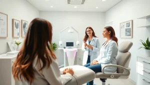 専門クリニックでのカウンセリング風景を紹介する医療脱毛おすすめ
