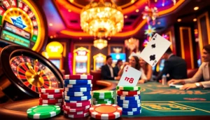 Place your bets at rr 88's glamorous casino tables, featuring roulette and poker excitement.