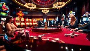 Experience the thrill of high-stakes gaming at http://8kbetsg.com with a luxurious roulette table setting.