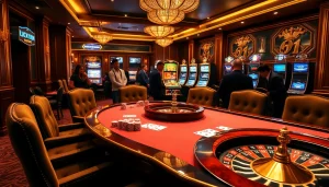 Experience the thrill of winning at Luckywin casino with premier poker games and luxurious settings.