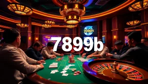 Experience high-stakes gambling excitement at the luxurious casino table featuring 789b.