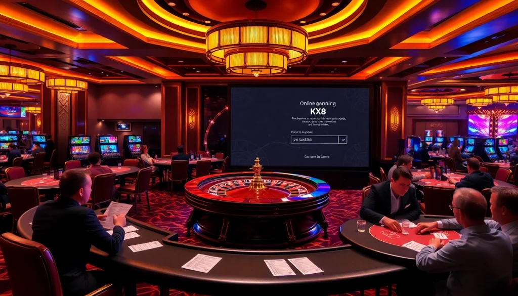 Experience the excitement of casino gaming with access to login KX8 for online betting.