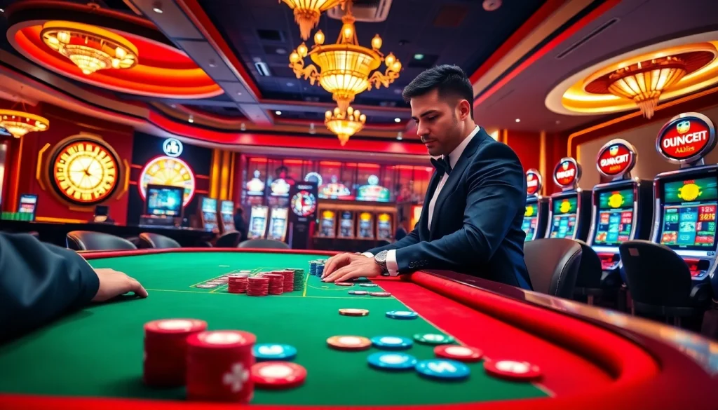 Play exciting games at UU88 casino with vibrant tables and lively betting environments.