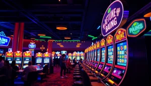 Menangkan slot depo 1k dengan berbagai mesin slot yang bersemangat dan terang.