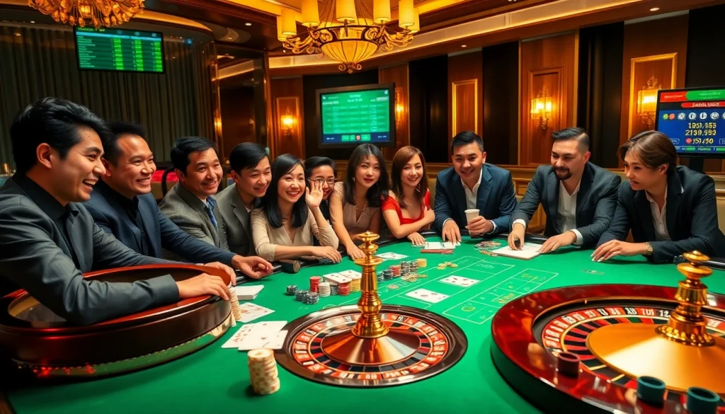 Experience the excitement of pengeluaran china at a luxurious casino table with vibrant betting action.