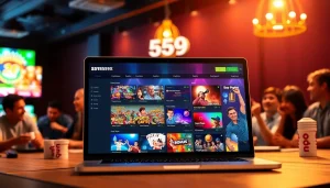 Experience the excitement of 559X online gaming with engaging players and vibrant game displays.