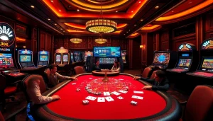 Experience high-stakes gambling action at SV388 with vibrant casino tables and engaging games.