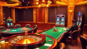 Experience the thrill of gambling at GG88 with vibrant casino tables and exciting games.