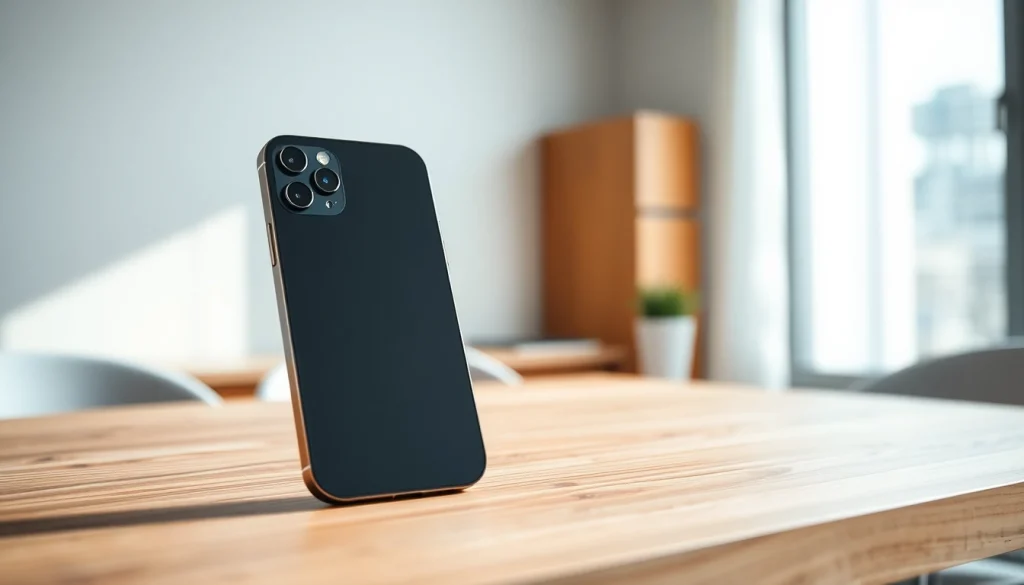 Revela el iPhone 16 Pro Max precio con su elegante diseño en color titanio negro.