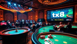 Engage in thrilling casino action at https://tx88.link/ with vibrant tables, cards, and immersive gaming experiences.