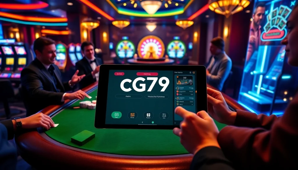 Trải nghiệm sự hồi hộp khi chiến thắng ở blackjack trong khi sử dụng ứng dụng CG79 cho lối chơi chiến lược.