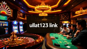 Engage with thrilling casino activities at ulat123 link featuring roulette and poker excitement.