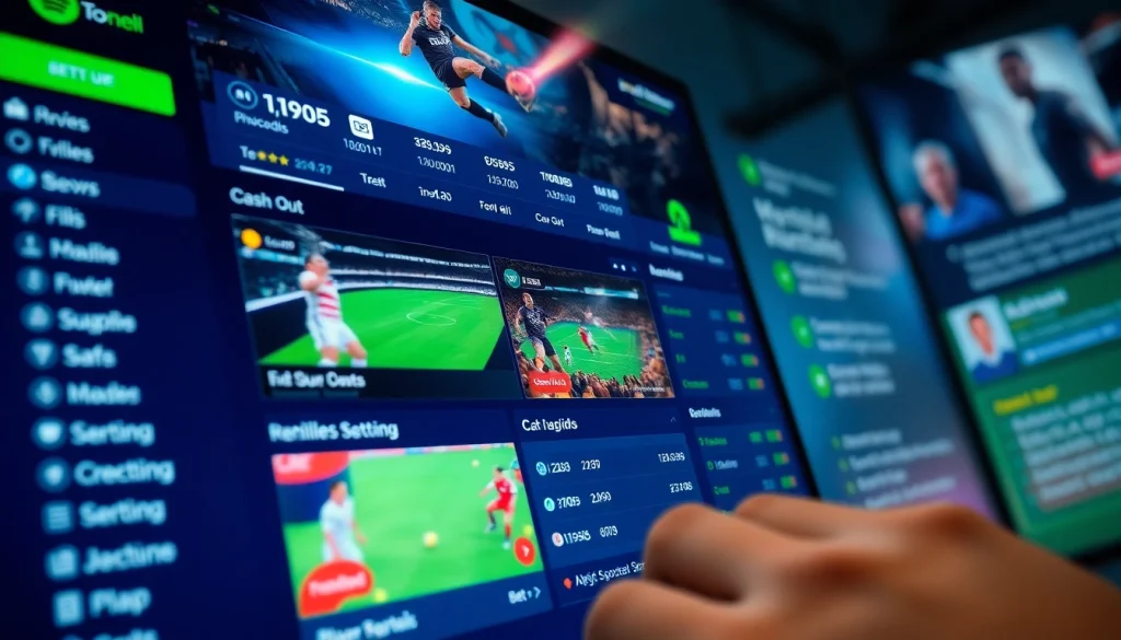 Dynamic online betting interface at 8xbet.com.se showcasing vibrant sports events and interactive odds.
