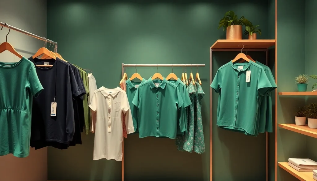 Stylish children's clothing display highlighting the BOTOL169 color.