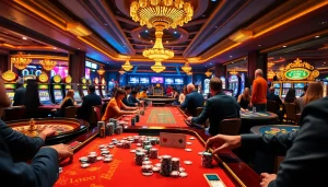 Join the excitement at the hidden wiki casino scene with players engaged in thrilling games.