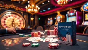 Waterdrop 4396841 Replacement for Everydrop® Filter 3 enhancing the casino experience with vibrant poker chips.