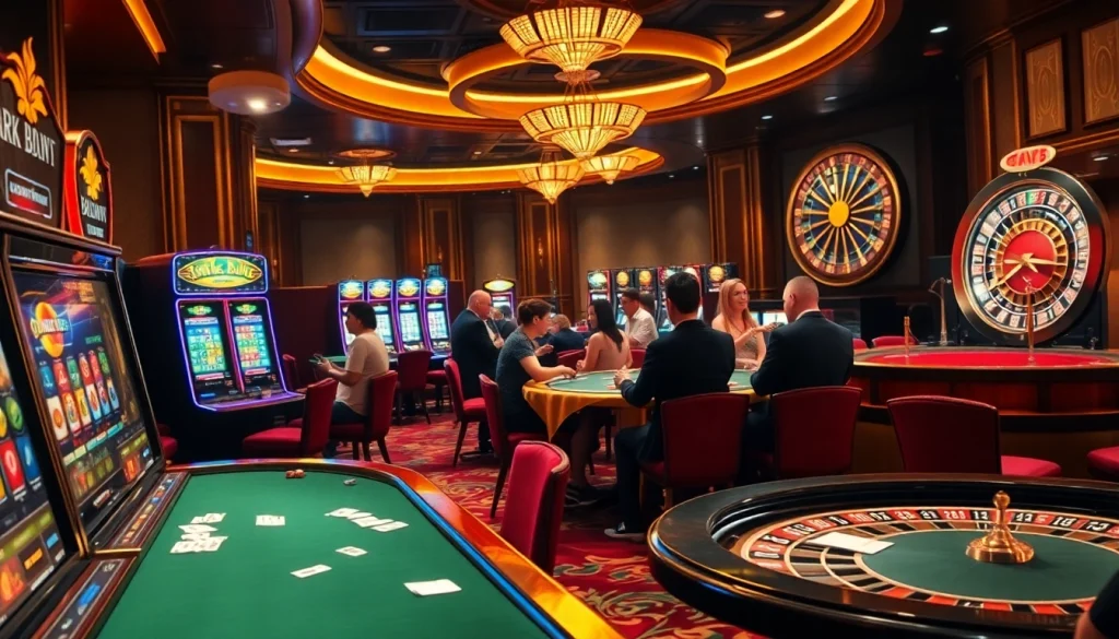 Engage in thrilling games at link alternatif onicplay's luxurious casino atmosphere.
