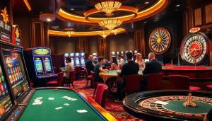 Engage in thrilling games at link alternatif onicplay's luxurious casino atmosphere.