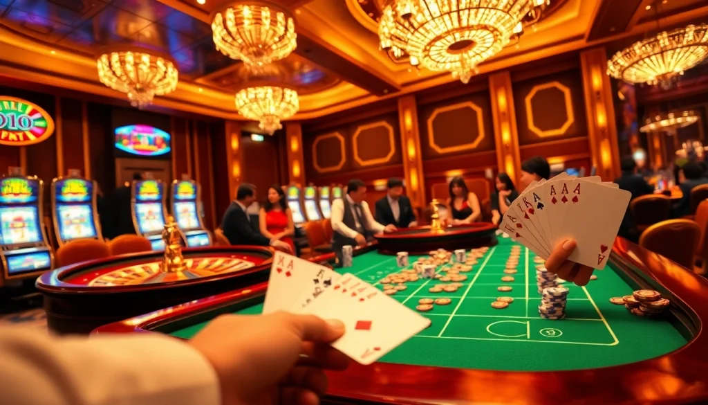 Experience the thrill of the uu88 game with interactive casino tables and stunning slot machines.