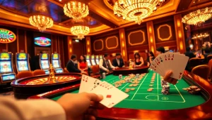 Experience the thrill of the uu88 game with interactive casino tables and stunning slot machines.