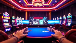 Experience thrilling online gaming with sbobet link alternatif in an exciting casino setting.