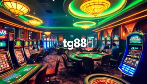 Experience the thrill of tg88 gambling with vibrant casino tables and engaging gameplay.