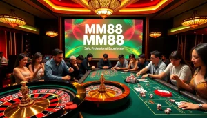 Experience thrilling gameplay at trang chủ mm88 with luxurious casino visuals and engaged players.