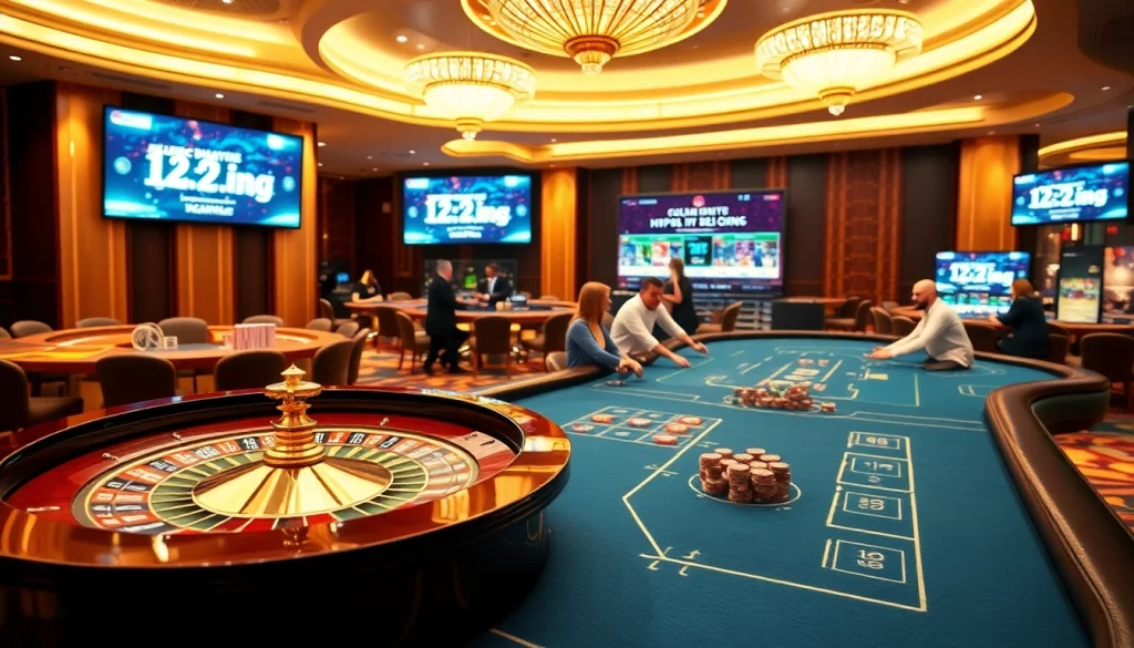 Experience the thrill of online gaming at https://123b.ing/ with dynamic casino visuals and excitement.