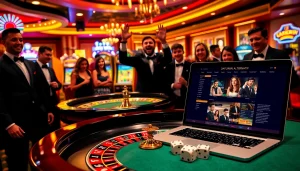Rasakan sensasi datukwin alternatif dengan suasana kasino yang hidup, menampilkan roulette, mesin slot, dan permainan yang mendebarkan.