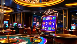 Rasakan sensasi menang dengan deposit slot 1000 pada mesin kasino yang penuh warna