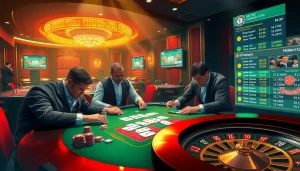 Experience the thrill of hidden wiki tor at an upscale casino table with intense poker action.